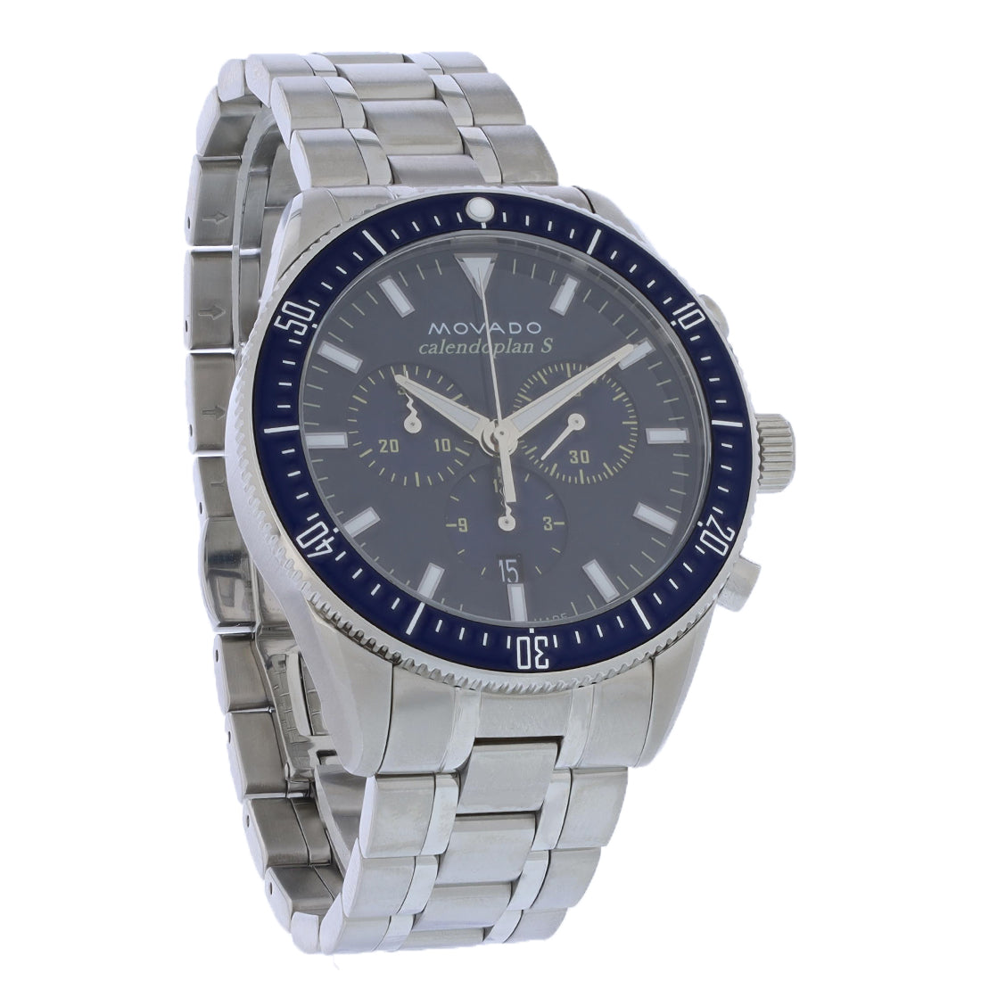 Movado Men's Heritage Calendoplan S Chronograph 42mm Watch