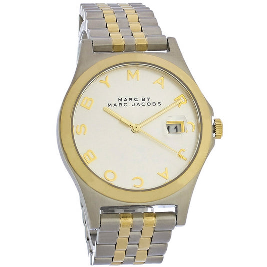 Marc Jacobs The Slim Series Ladies Two Tone Stainless Quartz Watch MBM3319
