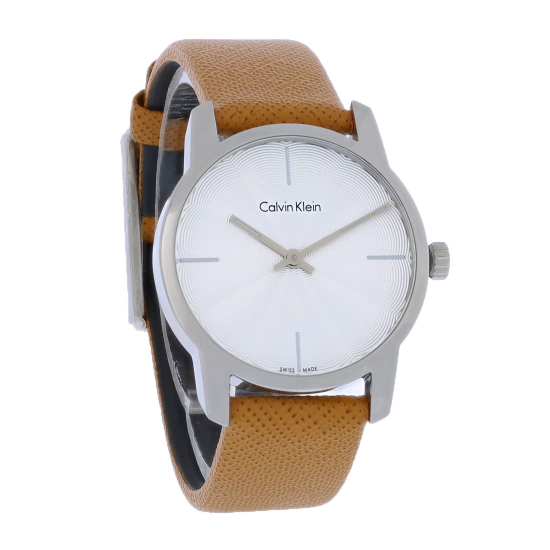Calvin Klein City Ladies Silver Dial Swiss Quartz Watch K2G231G6